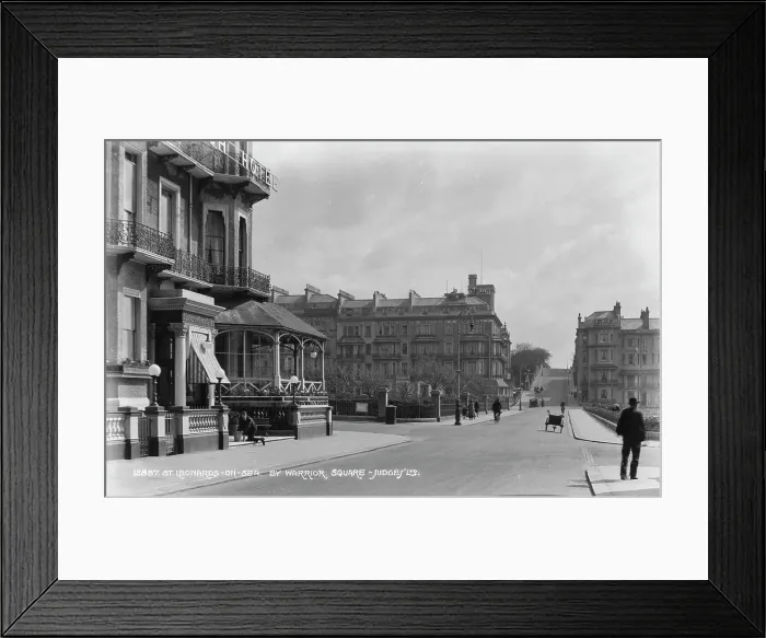Framed Print : St. Leonards-on-Sea by Warrior Square Framed Print : St. Leonards-on-Sea by Warrior Square