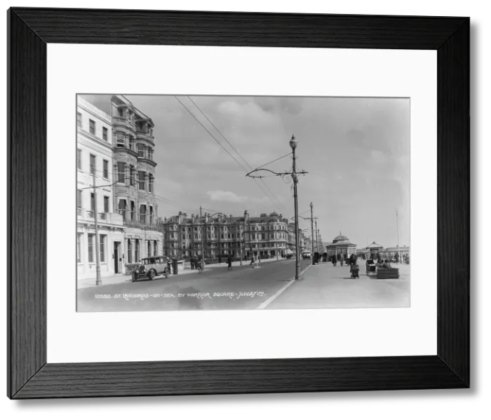 Framed Print : St. Leonards-on-Sea by Warrior Square Framed Print : St. Leonards-on-Sea by Warrior Square