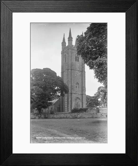 Framed Print : Widecombe Church in Dartmoor Framed Print : Widecombe Church in Dartmoor