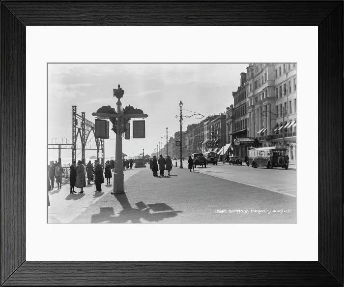 Framed Print : Hastings Parade
