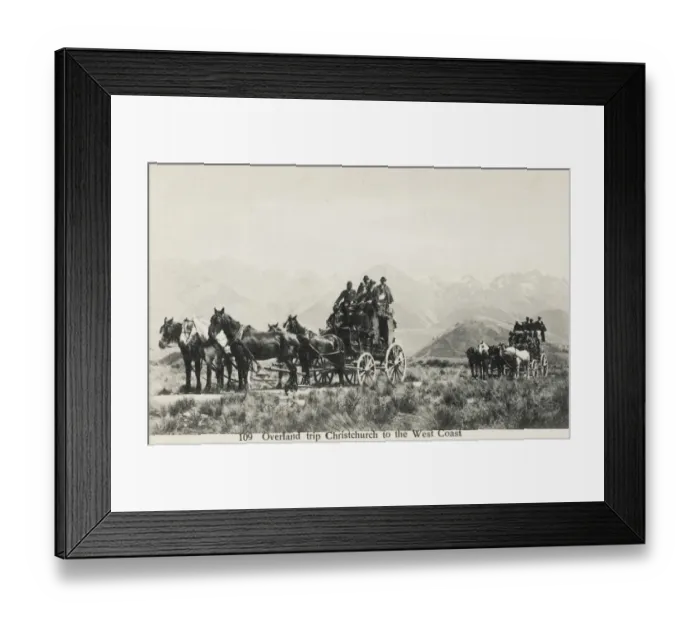 Framed Print : Coach and horses Framed Print : Coach and horses