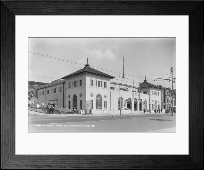 Framed Print : White Rock Pavilion Framed Print : White Rock Pavilion