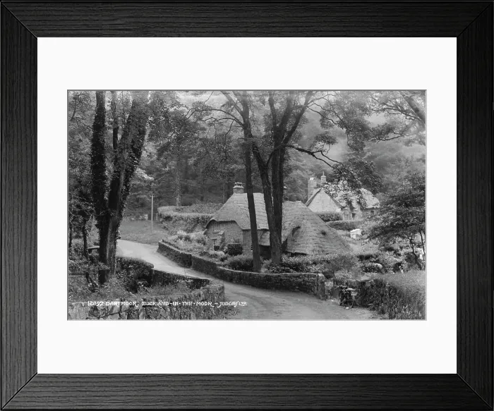 Framed Print : Dartmoor, Buckland-in-the-Moor Framed Print : Dartmoor, Buckland-in-the-Moor