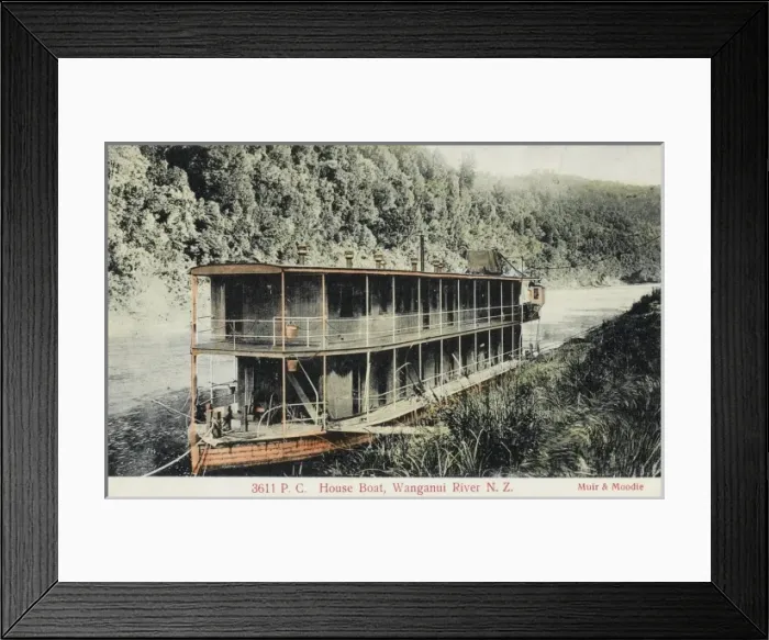 Framed Print : House Boat Framed Print : House Boat
