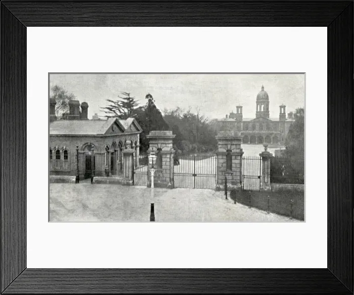 Framed Print : County Lunatic Asylum, Colney Hatch, Middlesex Framed Print : County Lunatic Asylum, Colney Hatch, Middlesex