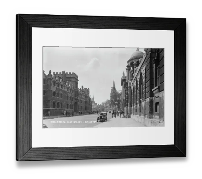 Framed Print : Oxford High Street Framed Print : Oxford High Street
