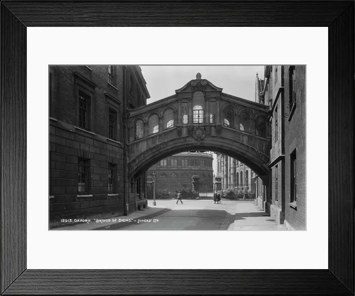 Framed Print : Bridge of Sighs Framed Print : Bridge of Sighs