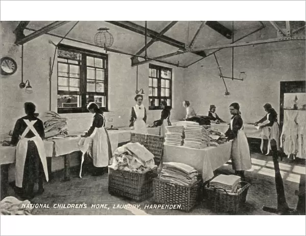 Laundry at National Childrens Home, Harpenden, Herts