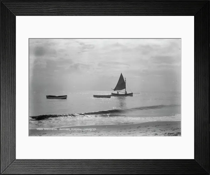 Framed Print : Skegness Summer Morning Framed Print : Skegness Summer Morning