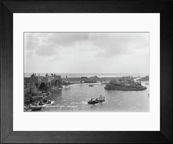 Framed Print : Boating Lake in Skegness Framed Print : Boating Lake in Skegness