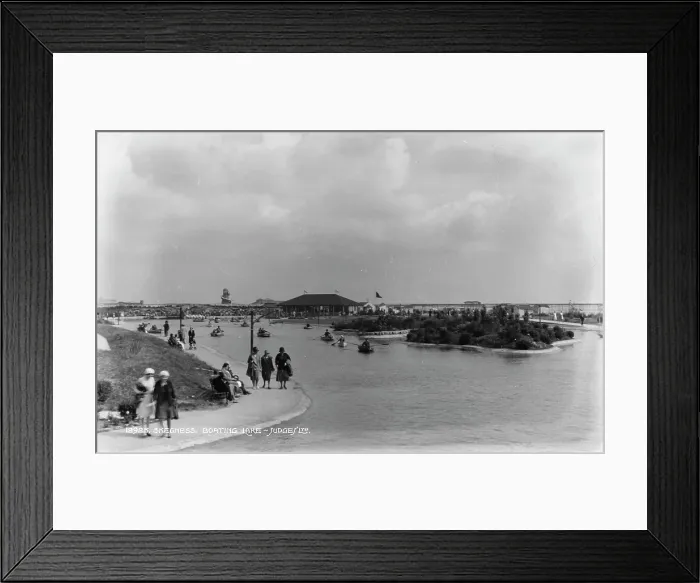 Framed Print : Boating Lake in Skegness Framed Print : Boating Lake in Skegness