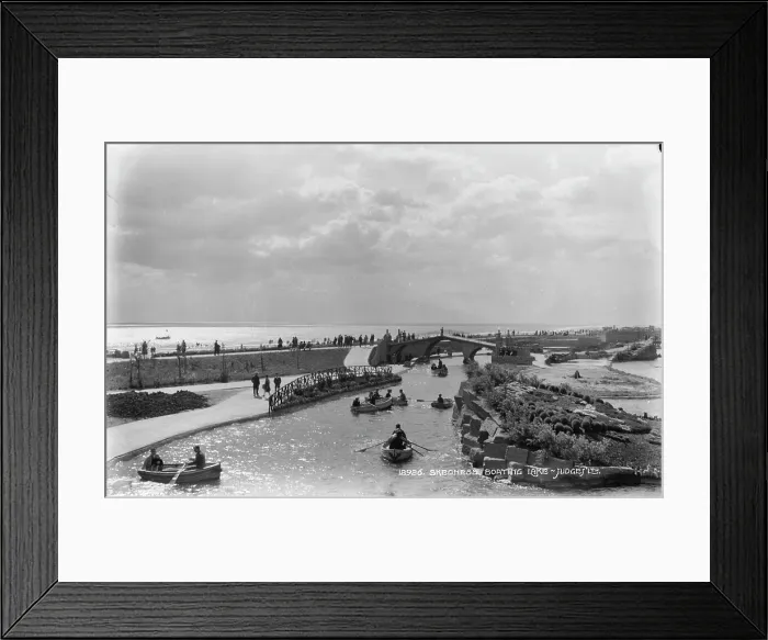 Framed Print : Boating Lake in Skegness Framed Print : Boating Lake in Skegness