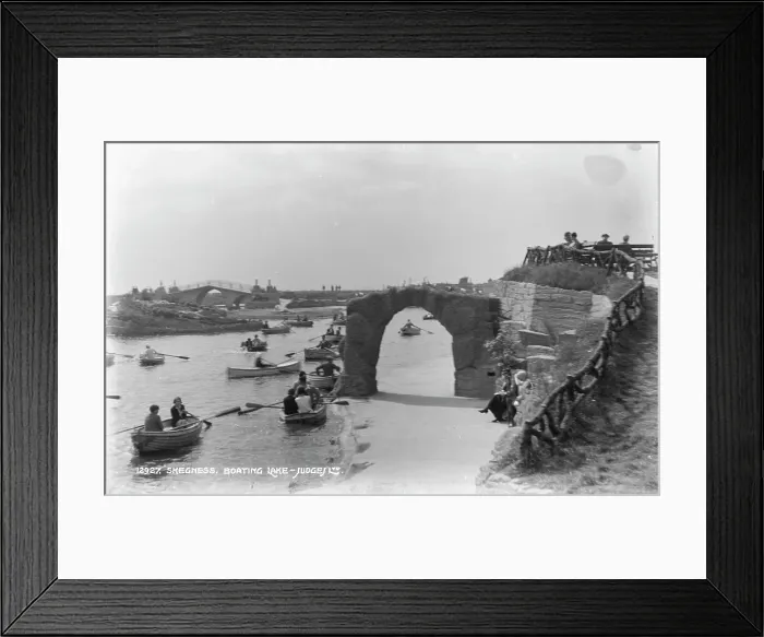 Framed Print : Boating Lake in Skegness Framed Print : Boating Lake in Skegness