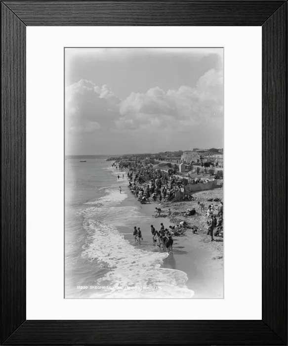 Framed Print : Skegness Beach in 1929 Framed Print : Skegness Beach in 1929