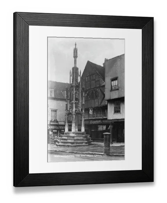 Framed Print : The City Cross, Winchester Framed Print : The City Cross, Winchester