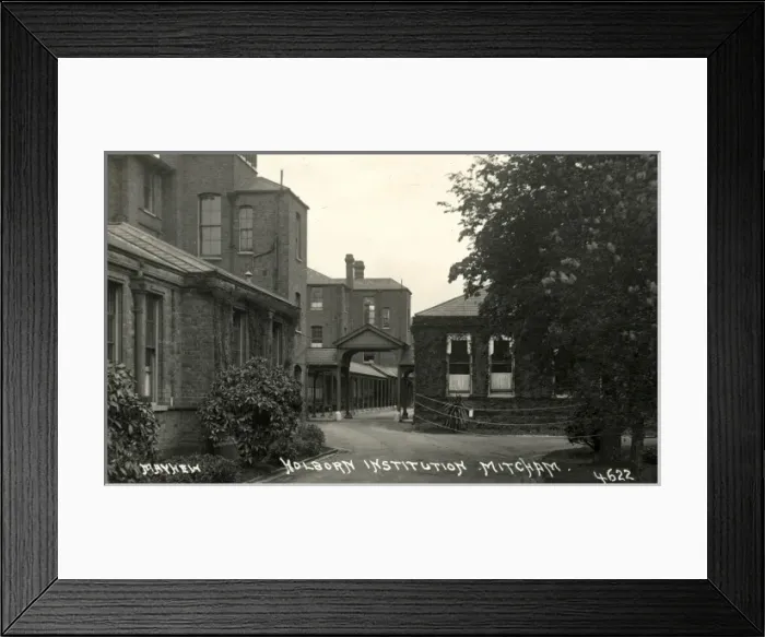 Framed Print : Holborn Union Workhouse, Mitcham, Surrey Framed Print : Holborn Union Workhouse, Mitcham, Surrey