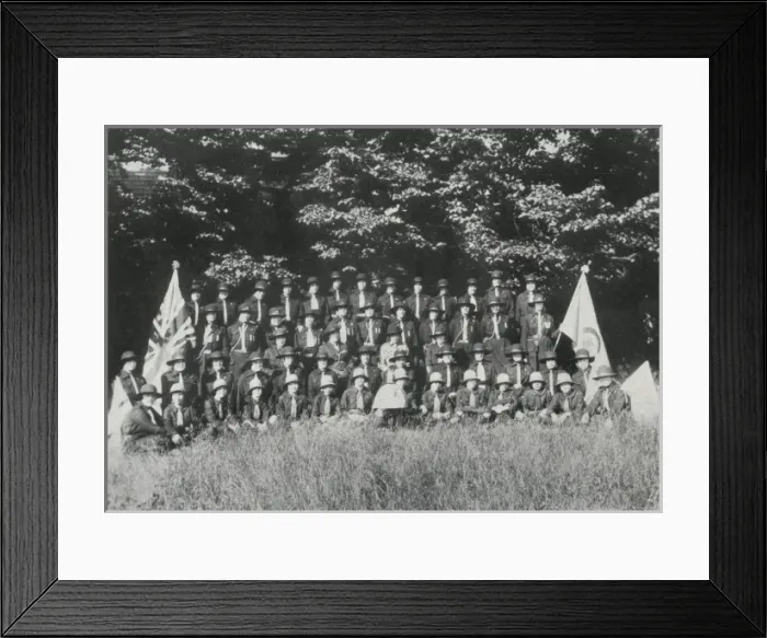 Framed Print : Girl Guides, Darenth Training Colony, Kent Framed Print : Girl Guides, Darenth Training Colony, Kent