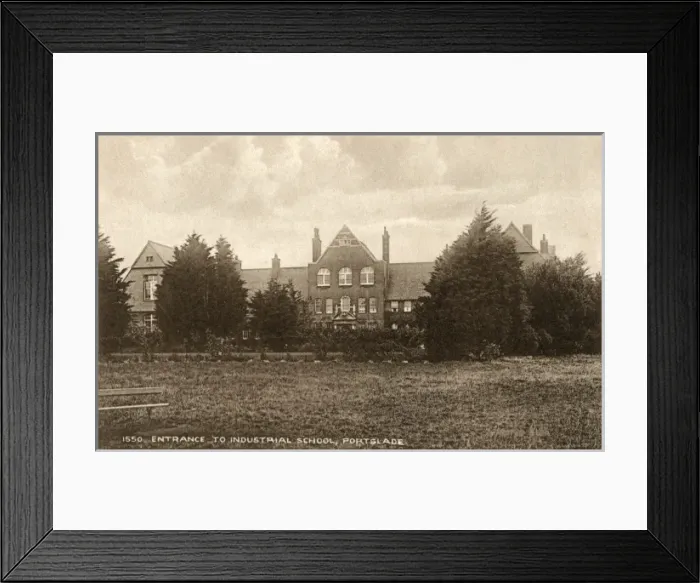 Framed Print : Industrial School, Portslade, Brighton, Sussex Framed Print : Industrial School, Portslade, Brighton, Sussex