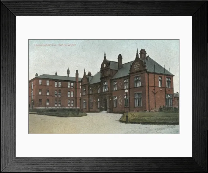 Framed Print : Brook Hospital, Shooters Hill, south east London Framed Print : Brook Hospital, Shooters Hill, south east London