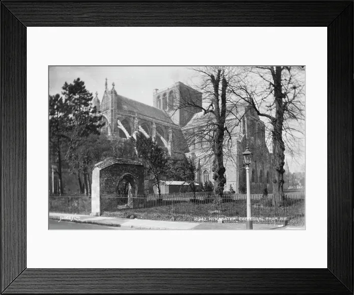 Framed Print : Winchester Cathedral from the Northeast Framed Print : Winchester Cathedral from the Northeast