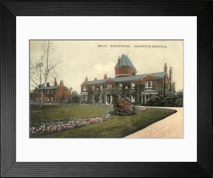 Framed Print : Highwood School, Brentwood, Essex Framed Print : Highwood School, Brentwood, Essex