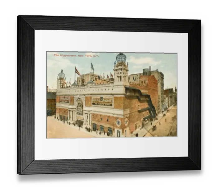 Framed Print : The Hippodrome, New York Framed Print : The Hippodrome, New York