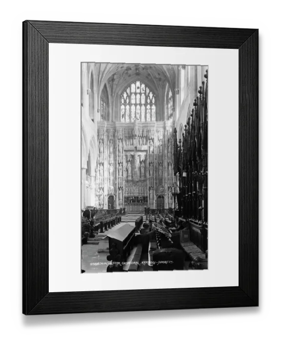 Framed Print : Interior of Winchester Cathedral Framed Print : Interior of Winchester Cathedral