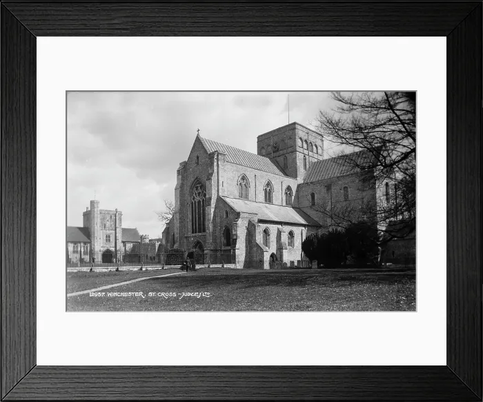 Framed Print : St. Cross Church in Winchester Framed Print : St. Cross Church in Winchester