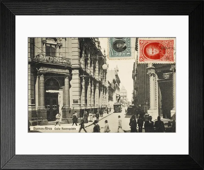 Framed Print : Argentina - Buenos Aires - Street Scene Framed Print : Argentina - Buenos Aires - Street Scene