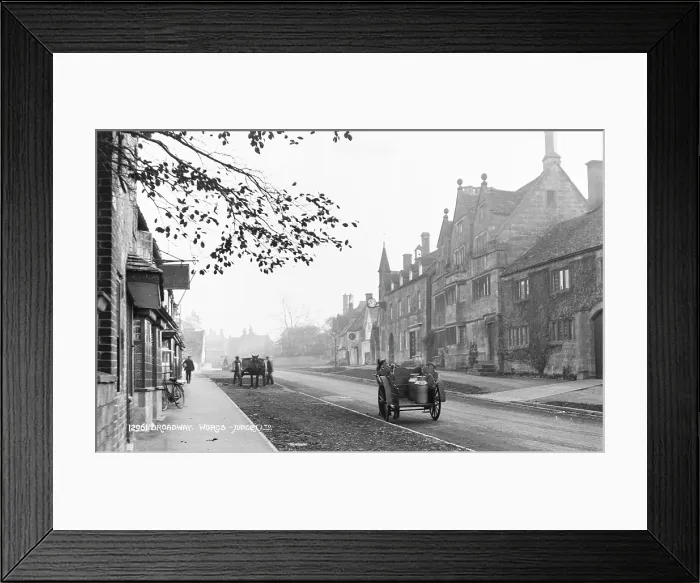 Framed Print : A Quiet Day in Broadway Framed Print : A Quiet Day in Broadway