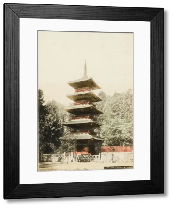 Framed Print : The five-storey Pagoda at Nikko, Japan Framed Print : The five-storey Pagoda at Nikko, Japan