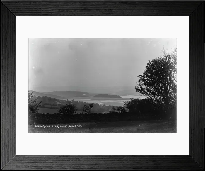 Framed Print : Scenic View of Grange-over-Sands Framed Print : Scenic View of Grange-over-Sands