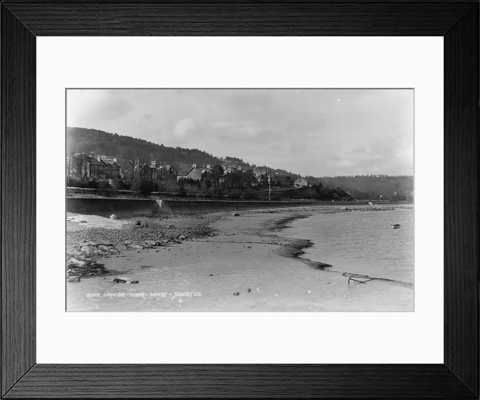 Framed Print : Grange-over-Sands Shoreline Framed Print : Grange-over-Sands Shoreline