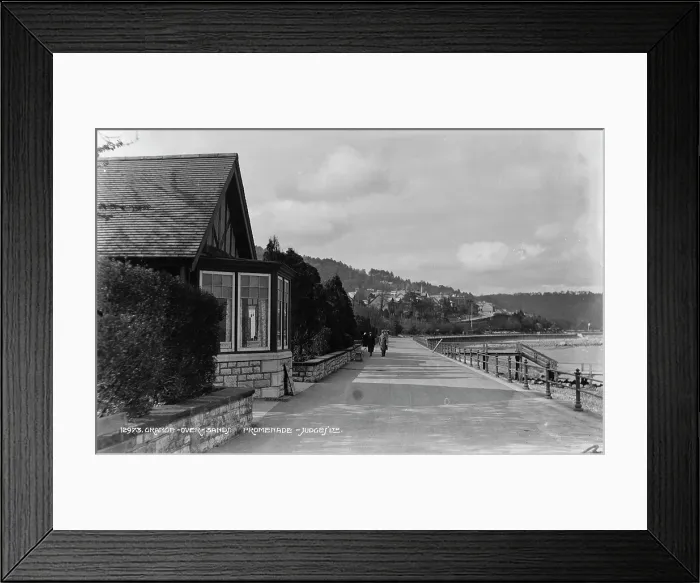 Framed Print : Grange-over-Sands Promenade Framed Print : Grange-over-Sands Promenade