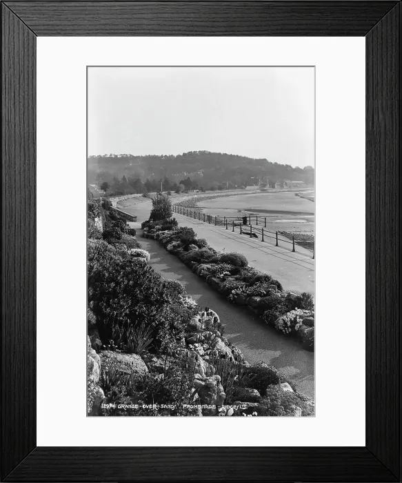 Framed Print : Grange-over-Sands Promenade Framed Print : Grange-over-Sands Promenade