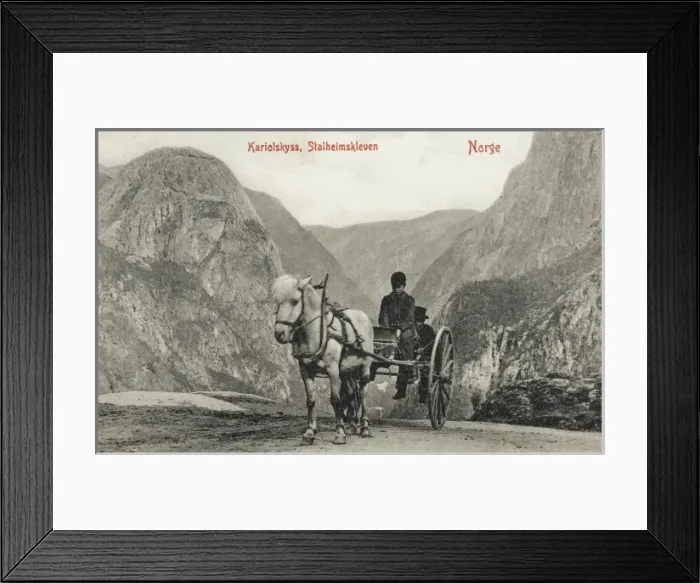 Framed Print : Norway - Stalheimskleven Framed Print : Norway - Stalheimskleven