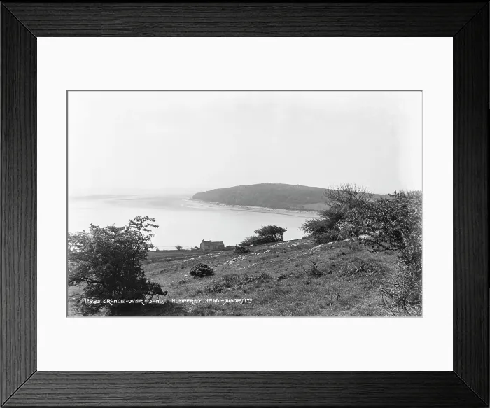 Framed Print : Scenic View of Humphrey Head Framed Print : Scenic View of Humphrey Head
