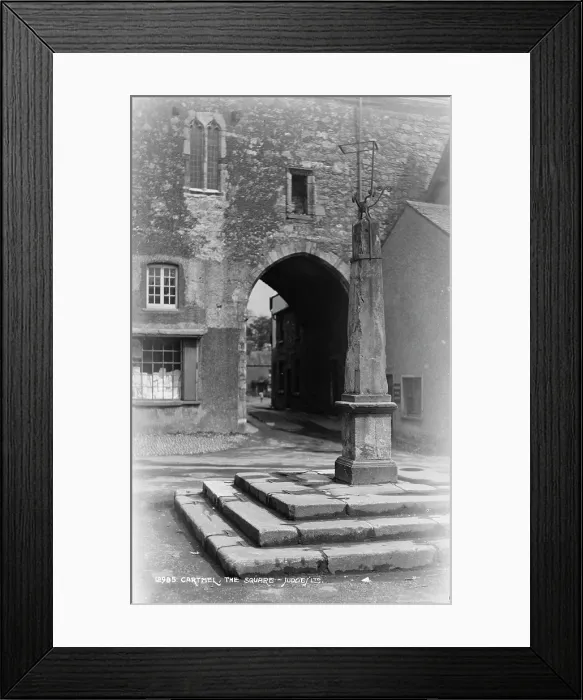 Framed Print : Cartmel Square Framed Print : Cartmel Square