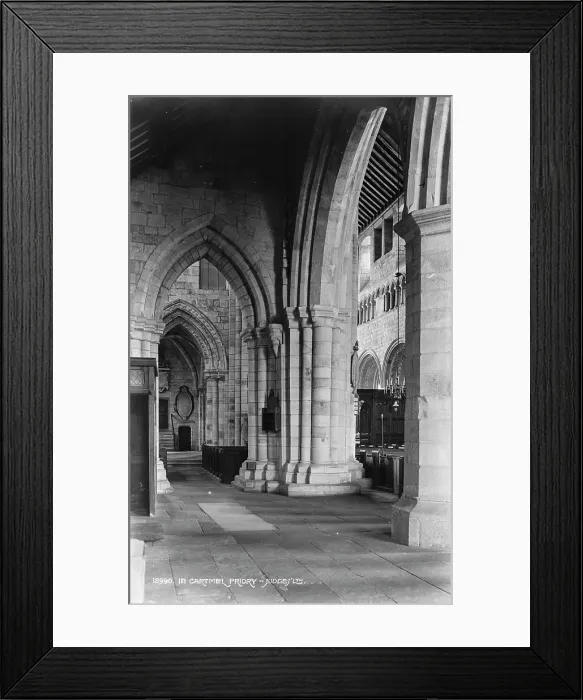 Framed Print : Interior of Cartmel Priory Framed Print : Interior of Cartmel Priory