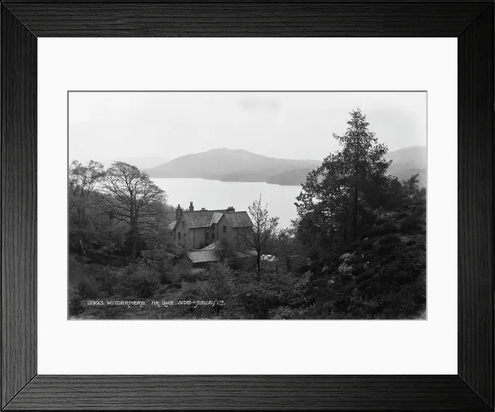 Framed Print : Scenic View of Windermere Framed Print : Scenic View of Windermere