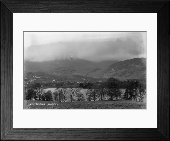 Framed Print : Scenic View of Coniston Water Framed Print : Scenic View of Coniston Water