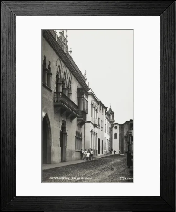 Framed Print : Tenerife - Canary Islands, Spain - La Orotava Framed Print : Tenerife - Canary Islands, Spain - La Orotava
