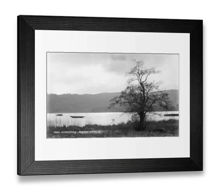 Framed Print : Evening at Windermere Framed Print : Evening at Windermere