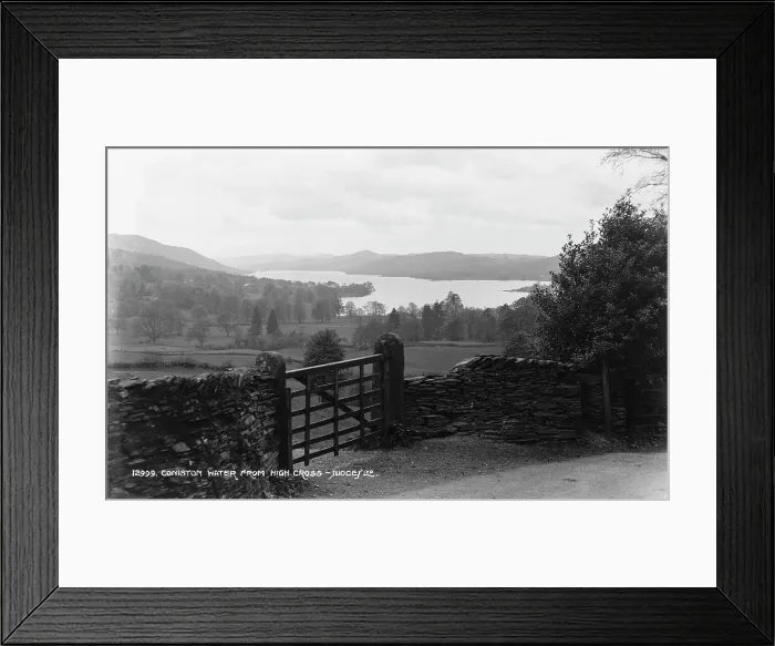 Framed Print : Coniston Water from High Cross Framed Print : Coniston Water from High Cross