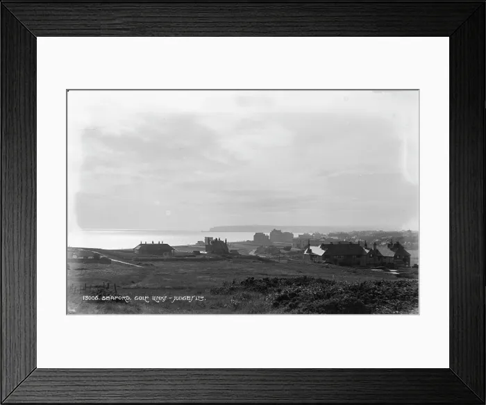 Framed Print : Seaford Golf Links