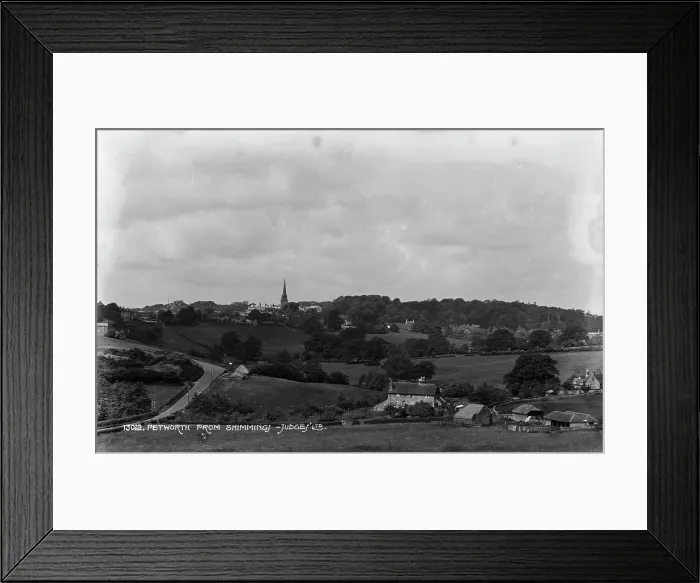 Framed Print : Petworth from Shimming Framed Print : Petworth from Shimming