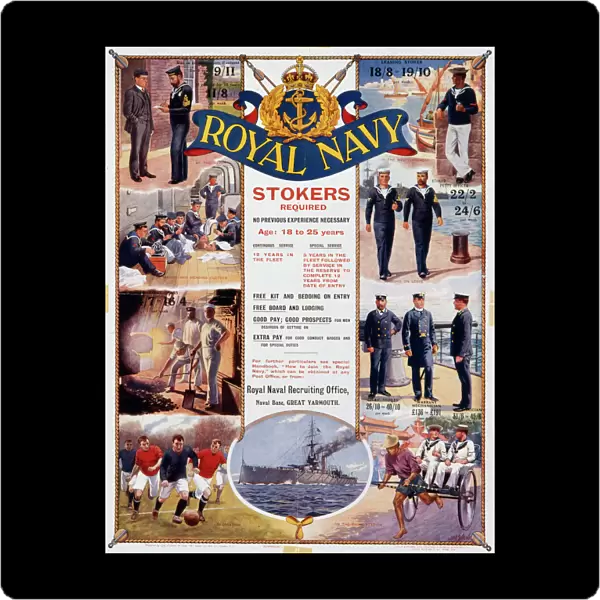 Royal Navy recruitment poster