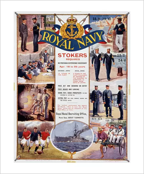 Royal Navy recruitment poster