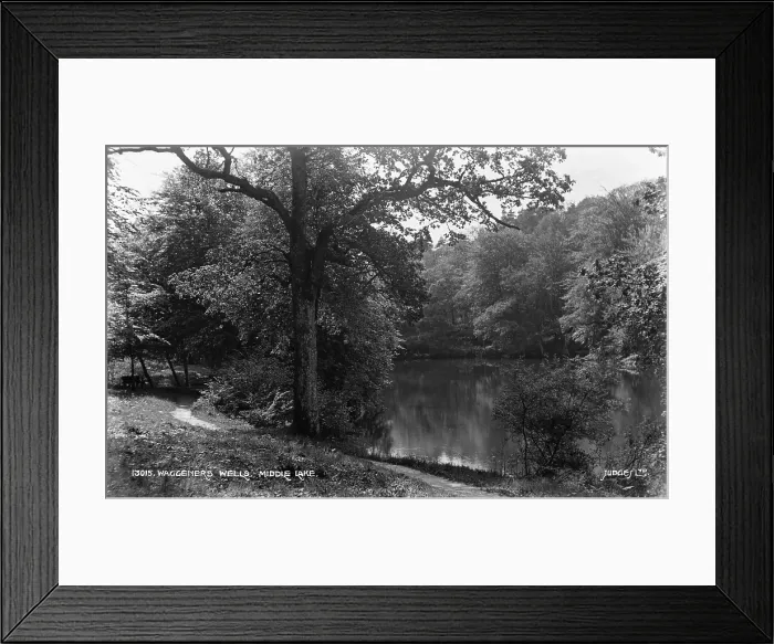 Framed Print : Waggeners Wells, Middle Lake Framed Print : Waggeners Wells, Middle Lake