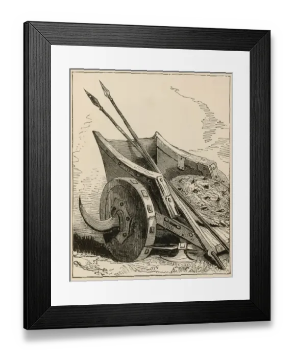 Framed Print : An Ancient British War Chariot Framed Print : An Ancient British War Chariot